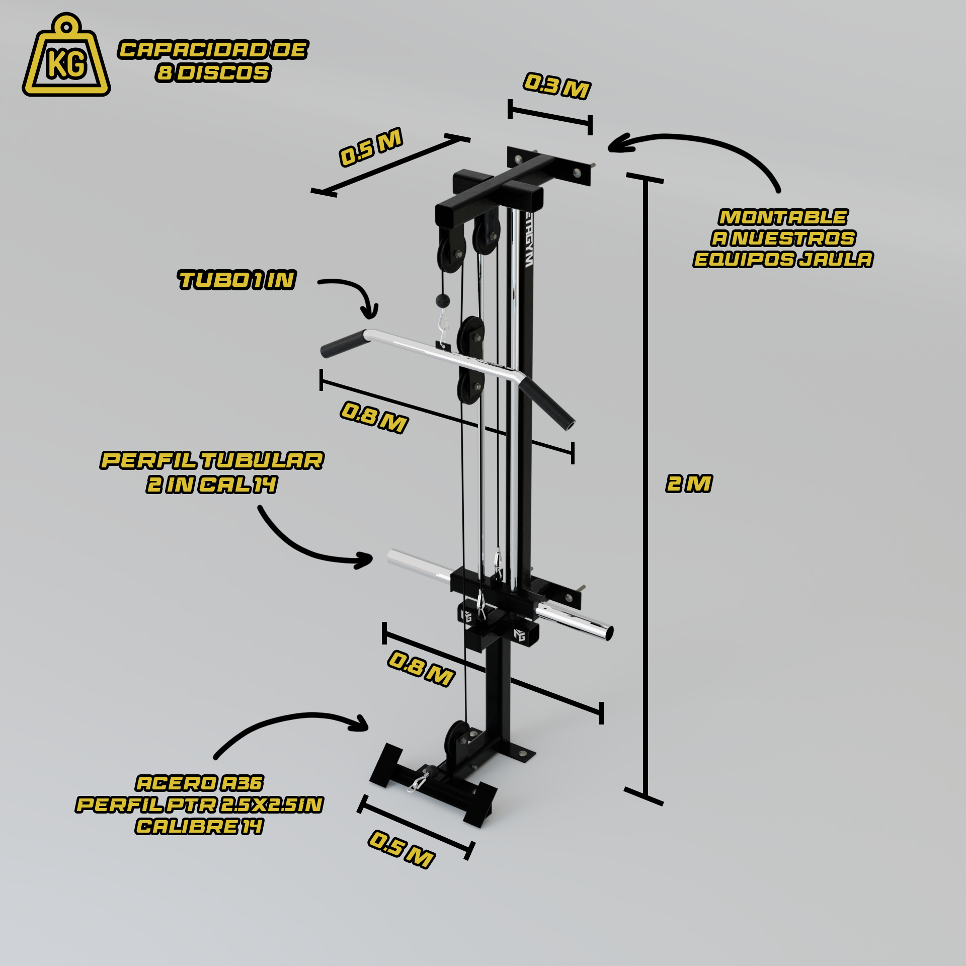 Estructura Polea Ultra