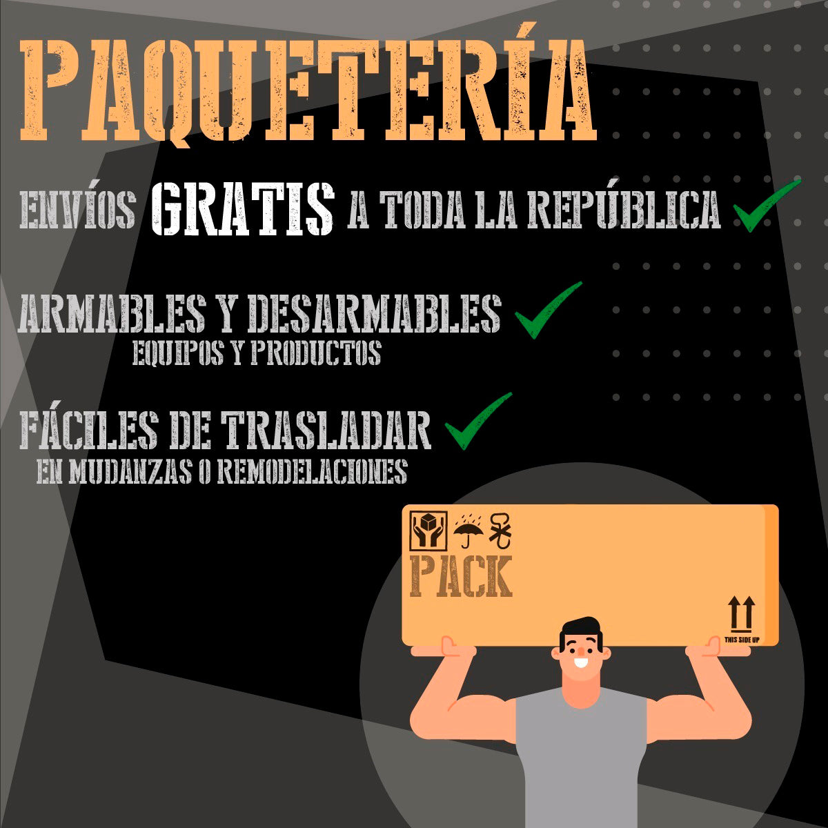 Estructura Polea Alta Y Baja