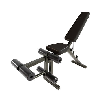 Banco Reclinable + Aditamento Cuadricep/Curl Femoral