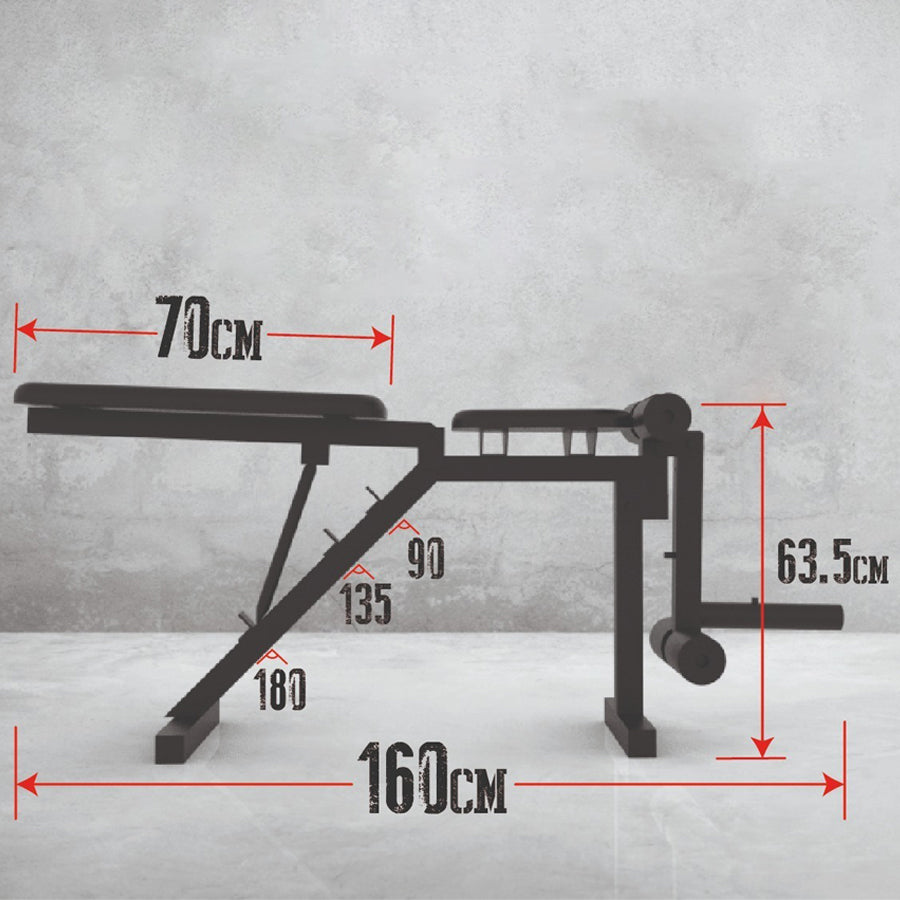 Banco Con Aditamento De Cuádriceps