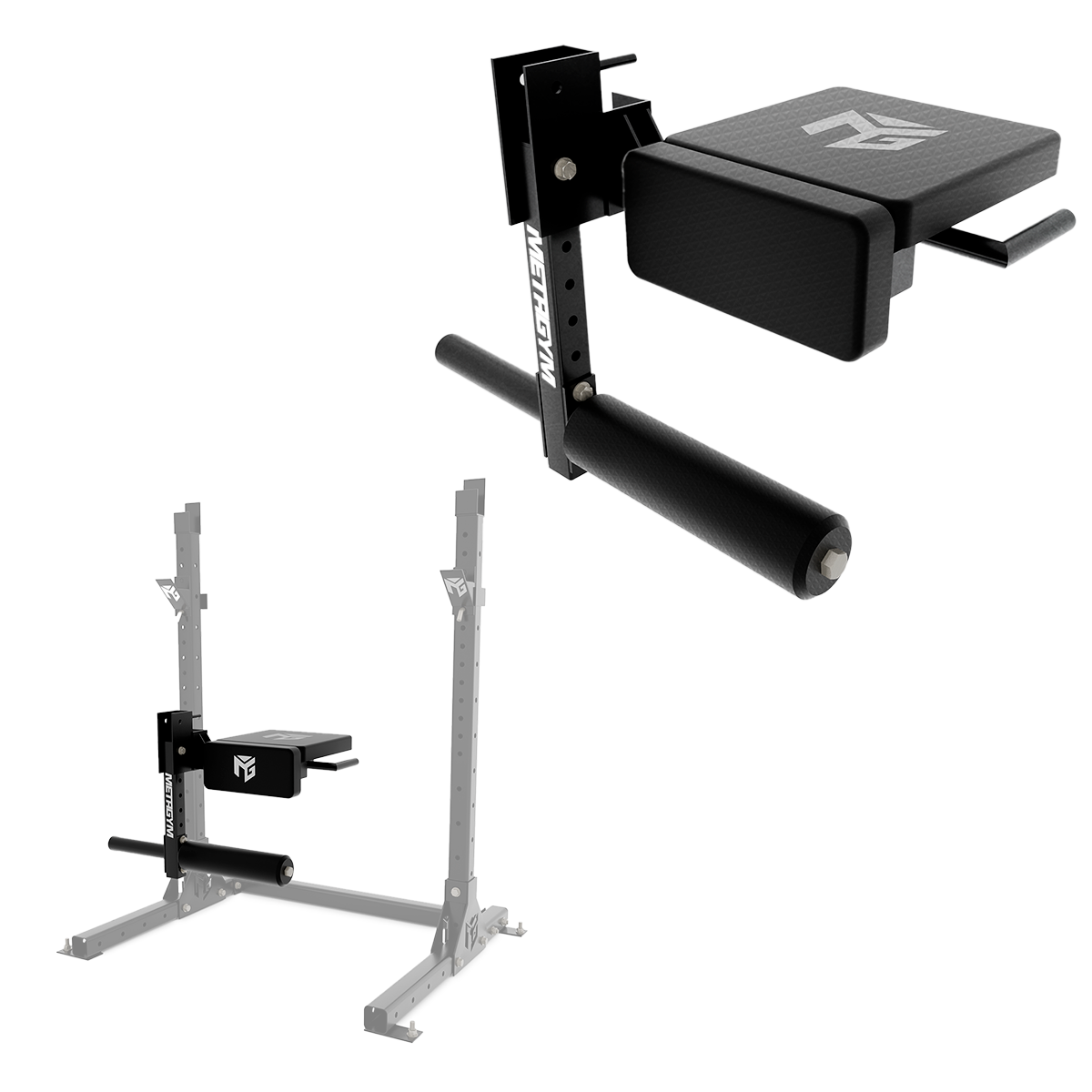 Curl Femoral y Extensión De Cuádriceps Para Rack